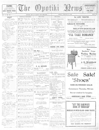 Issue page