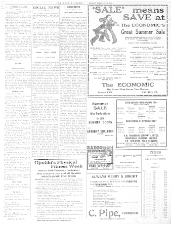 Issue page