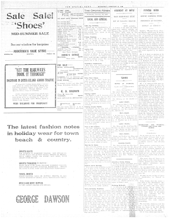 Issue page