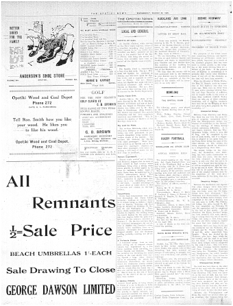 Issue page