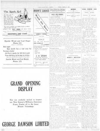 Issue page