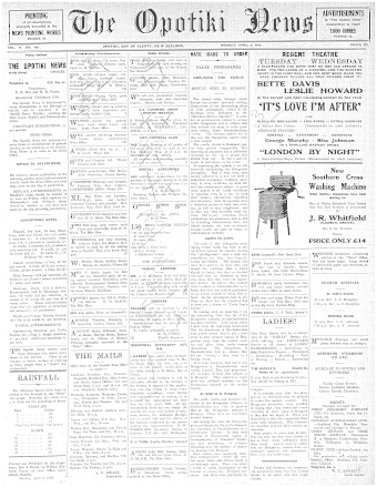 Issue page