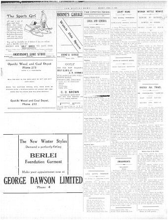 Issue page