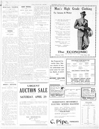 Issue page