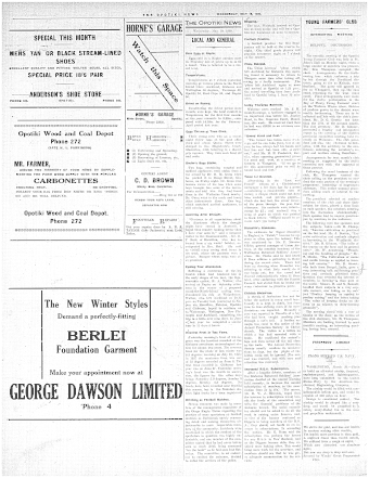 Issue page