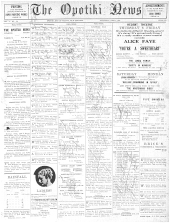 Issue page