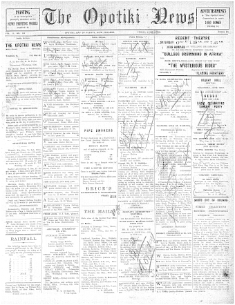 Issue page