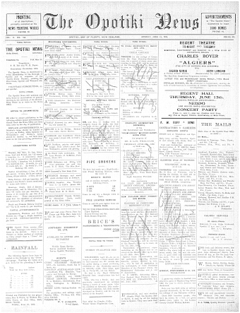 Issue page