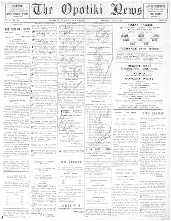 Issue page