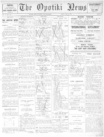 Issue page