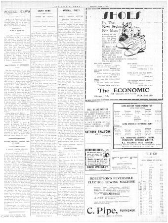 Issue page