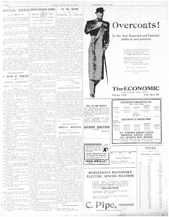 Issue page