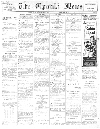 Issue page