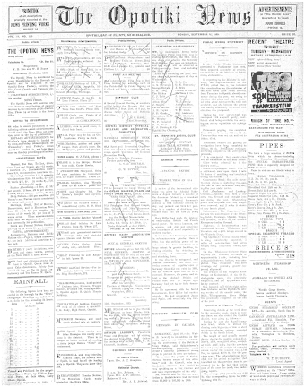 Issue page