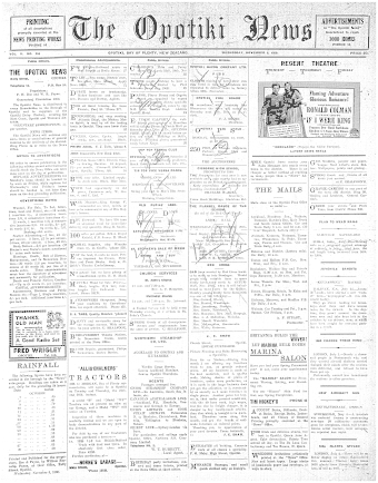Issue page