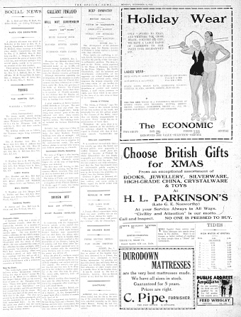 Issue page