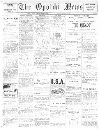 Issue page