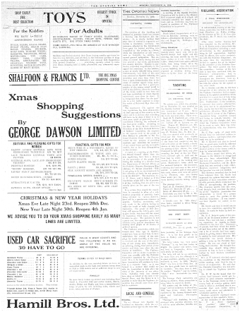 Issue page
