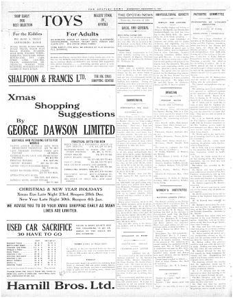 Issue page
