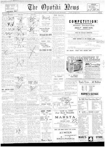 Issue page