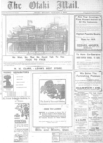 Issue page