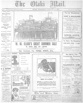 Issue page