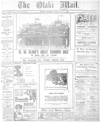 Issue page