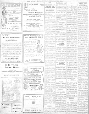 Issue page