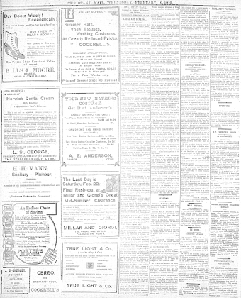 Issue page