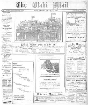 Issue page