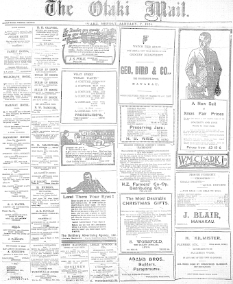 Issue page