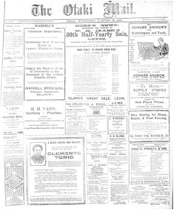 Issue page