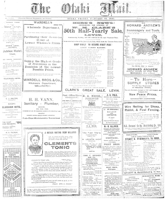 Issue page