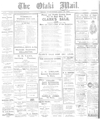 Issue page