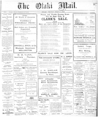 Issue page