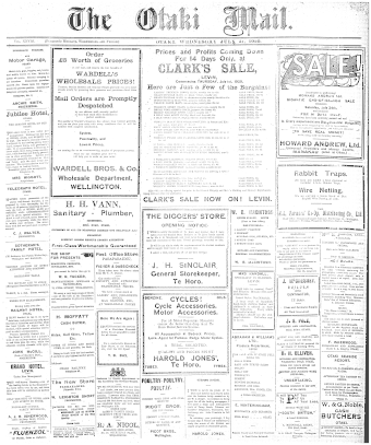 Issue page