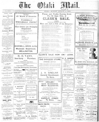 Issue page