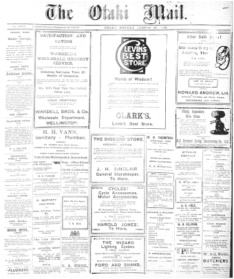Issue page