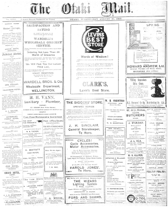 Issue page