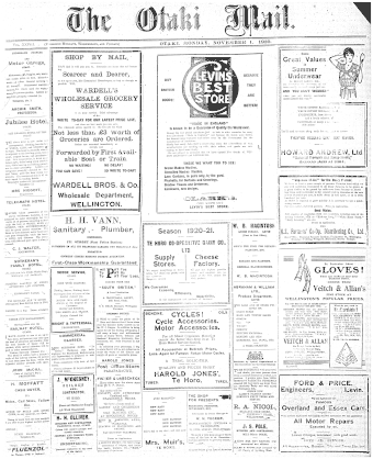 Issue page