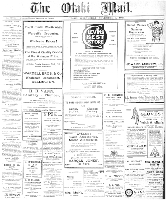 Issue page