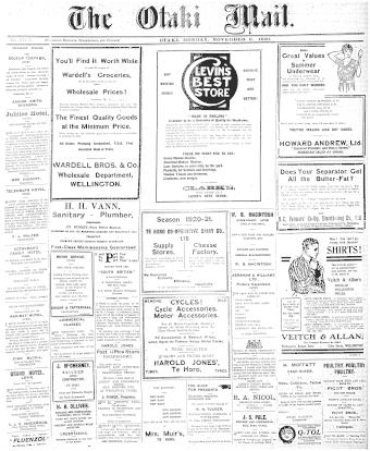 Issue page
