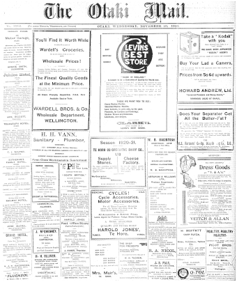 Issue page