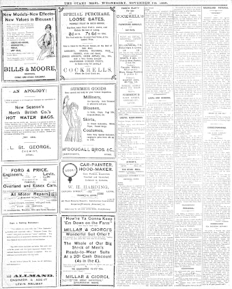 Issue page