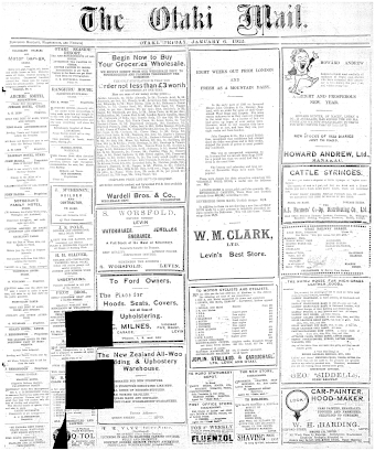 Issue page