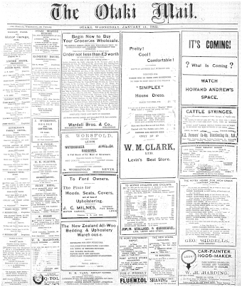 Issue page