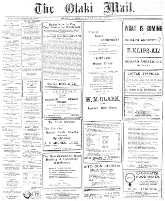 Issue page