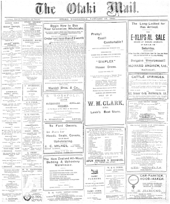 Issue page
