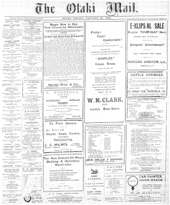 Issue page