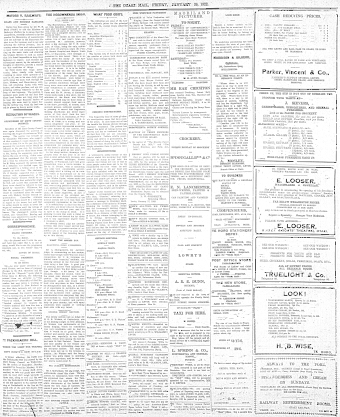 Issue page